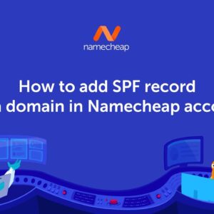 How to add an SPF record for a domain in your Namecheap account