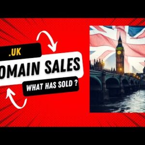 What .UK domain names have sold recently ?