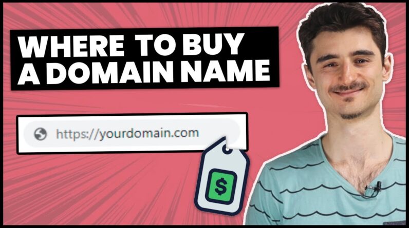 Where to EASILY Buy a Domain Name (Register in 5 mins)