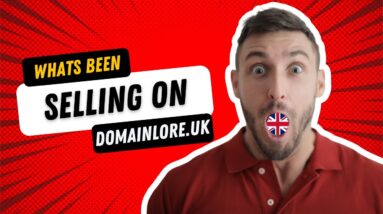 Whats's been selling on domainlore uk?