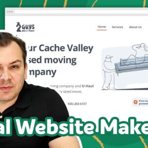 Website redesign magic: watch us transform this small business site