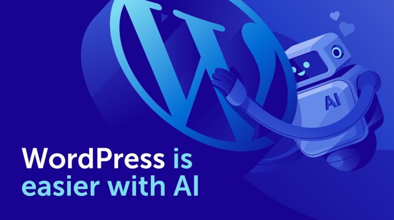 How to use AI tools to build a WordPress website